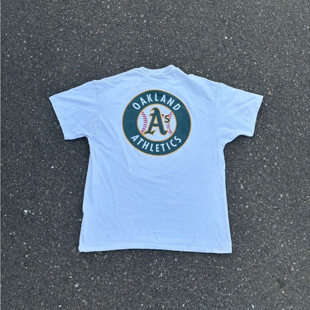 Vintage 90s Oakland A’s Athletics Baseball Shirt T-shirt Pullover